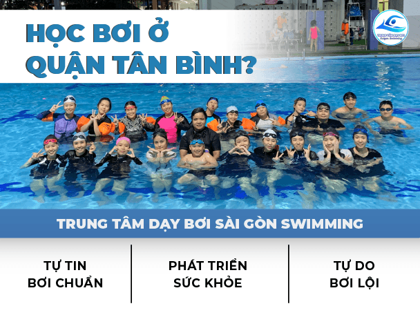  Học bơi ở Tân Bình tại đâu tốt?
